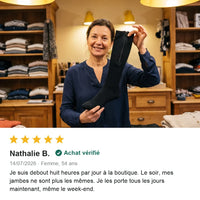 Bas de contention zippés