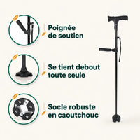 La canne d'appui Vivélan